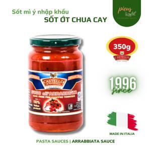 Sốt mỳ Spaghetti Arrabbiata hiệu Castello 350g