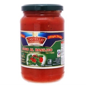 Sốt mỳ Spaghetti Basil hiệu Castello 350g