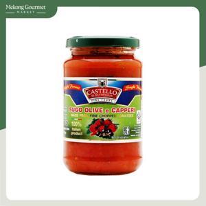 Sốt mỳ Spaghetti Puttanesca  hiệu Castello 350g