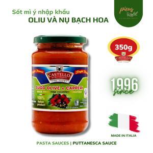 Sốt mỳ Spaghetti Puttanesca  hiệu Castello 350g