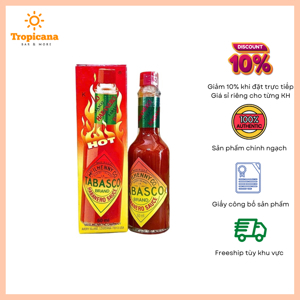 Sốt ớt Tabasco vị Habanero 60ml
