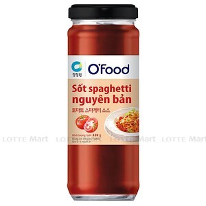 Sốt spaghetti O'food - hũ 220g