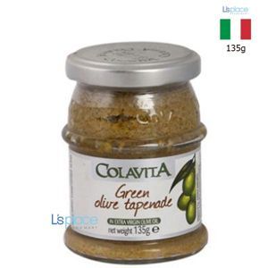 Sốt Tapenade oliu xanh hiệu Colavita – lọ 135g