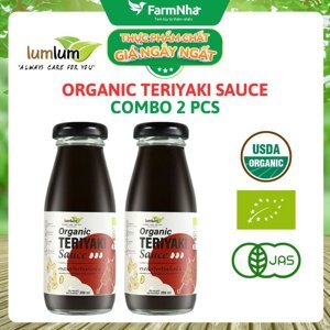 Sốt Teriyaki hữu cơ LumLum 200ml