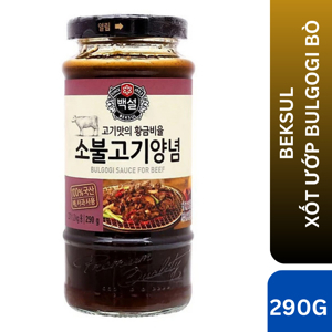 Sốt ướp Bulgogi bò Beksul chai 290g