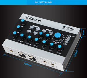 Sound card Alctron U16K MKII