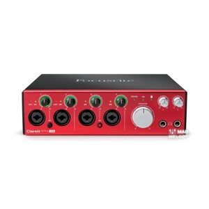 Sound card Focusrite Clarlett 4Pre