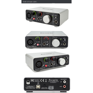 Sound Card Focusrite iTrack Solo Lightning