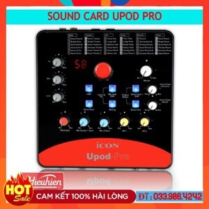 Bộ thu âm thanh Sound Card Icon Upod Pro