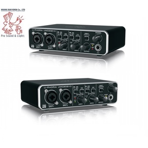 Sound card thu âm Behringer U-PHORIA UMC202HD