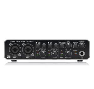 Sound card thu âm Behringer U-PHORIA UMC204HD