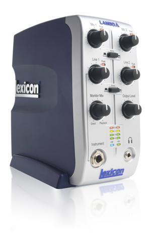 Soundcard Lexicon Lambda