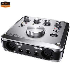 Soundcard thu âm Tascam US-322