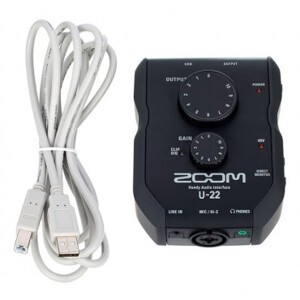 Soundcard thu Âm Zoom U-22