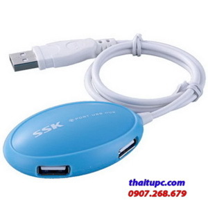 Bộ Chia Cổng Usb Ssk Shu 017