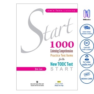 Start 1000 listening comprehension practice test items for the New Toeic test start ( kèm 1 CD )