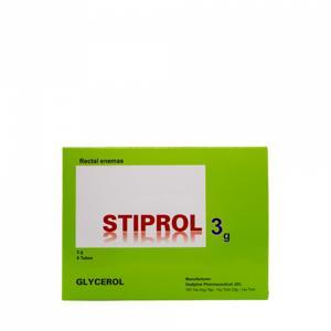 Stiprol 3G hỗ trợ trị táo bón, nhuận tràng hộp 6 gói