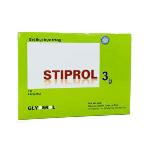 Stiprol 3G hỗ trợ trị táo bón, nhuận tràng hộp 6 gói