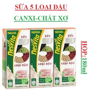 Sữa 5 loại đậu Nestlé Nesvita - 180ml