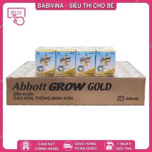 Sữa Abbott Grow Gold 110ml - Thùng 48 hộp x 110ml