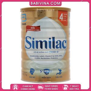 Sữa Abbott Similac HMO IQ 4 1,7kg Gangliosides