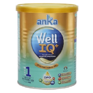 Sữa Anka Well IQ+ số 1 cho bé từ 0-6 tháng hộp 400g