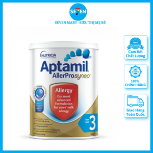 Sữa Aptamil Allerpro Syneo số 3 900g cho bé bị dị ứng đạm sữa bò từ 1 đến 3 tuổi