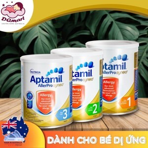 Sữa Aptamil Allerpro Syneo số 3 900g cho bé bị dị ứng đạm sữa bò từ 1 đến 3 tuổi