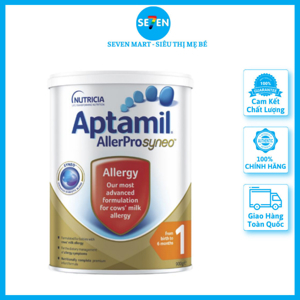 Sữa Aptamil Allerpro Syneo số 1 900g cho bé bị dị ứng đạm sữa bò từ 0 đến 6 tháng tuổi