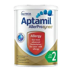 Sữa Aptamil Allerpro SYNEO số 2 900g cho bé bị dị ứng đạm sữa bò từ 6 đến 12 tháng tuổi