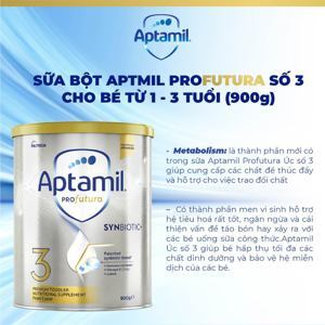 Sữa bột Aptamil 3 Anh - hộp 900g (dành cho trẻ từ 1 - 3 tuổi)