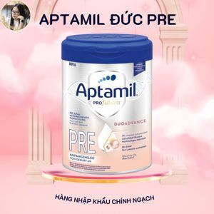 Sữa Aptamil Đức Profutura Duoadvance PRE hộp bạc 800g