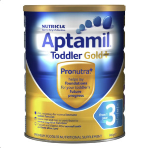 Sữa Aptamil Gold Plus số 3 của Úc cho trẻ từ 1 đến 2 tuổi hộp 900g