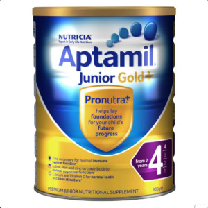 Sữa Aptamil Gold Plus số 4 của Úc cho bé từ 2 tuổi hộp 900g