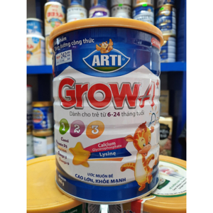 Sữa bột Arti Grow A+ 123 - hộp 900g (dành cho trẻ từ 1-3 tuổi)