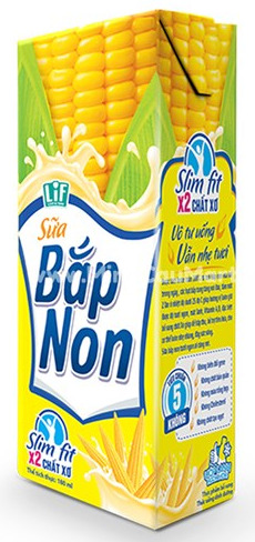 Sữa bắp non Lif 180ml – Hộp