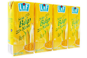 Sữa bắp non LiF lốc 4 hộp x 180ml