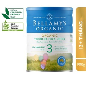 Sữa bột Bellamy's Organic 3 - hộp 900g (dành cho trẻ từ 1 - 3 tuổi)