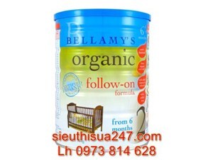 Sữa bột Bellamy's Organic số 2 - hộp 900g (dành cho trẻ từ 6-12 tháng tuổi)