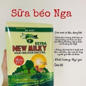 Sữa béo Nga Newmilky - 1kg