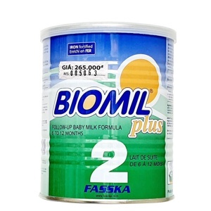 Sữa bột Biomil Plus số 2 - hộp 400g (6-12 tháng)