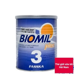 Sữa bột Biomil Plus số 3 - hộp 400g  (1 - 3 tuổi)