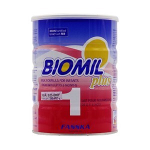 Sữa bột Biomil Plus số 1 - hộp 800g (0 - 6 tháng)