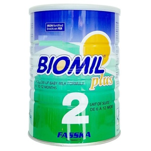 Sữa bột Biomil Plus 2 - hộp 800g (6 -12 tháng)