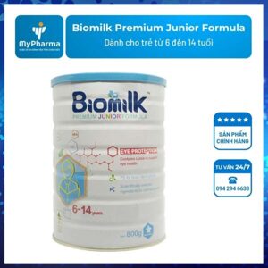 Sữa Biomilk Premium Junior Formula cho trẻ 6 – 14 tuổi