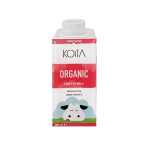 Sữa bò hữu cơ Koita ít béo 200ml