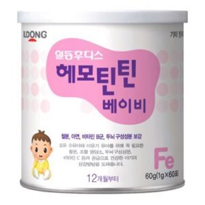 Sữa bổ sung sắt và vitamin Hemo Tintin Baby - 60 Gr