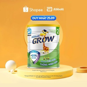 Sữa bột Abbott Grow 2 - hộp 900g (dành cho trẻ từ 6 - 12 tháng)