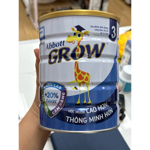 Sữa bột Abbott Grow 3 - hộp 900g (dành cho trẻ từ 1 - 3 tuổi)