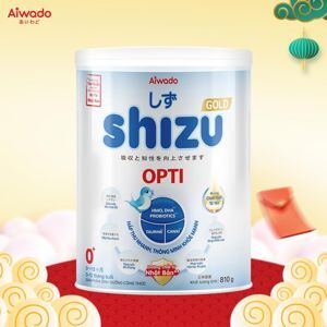 Sữa bột Aiwado Shizu Opti Gold 0+ 810g (0 - 12 tháng)